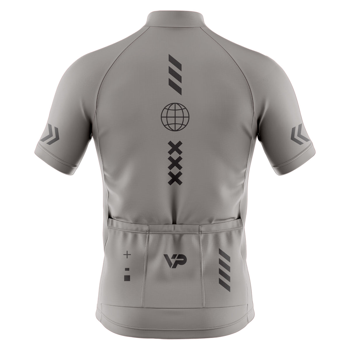 Stone Grey VP Cycling Jersey