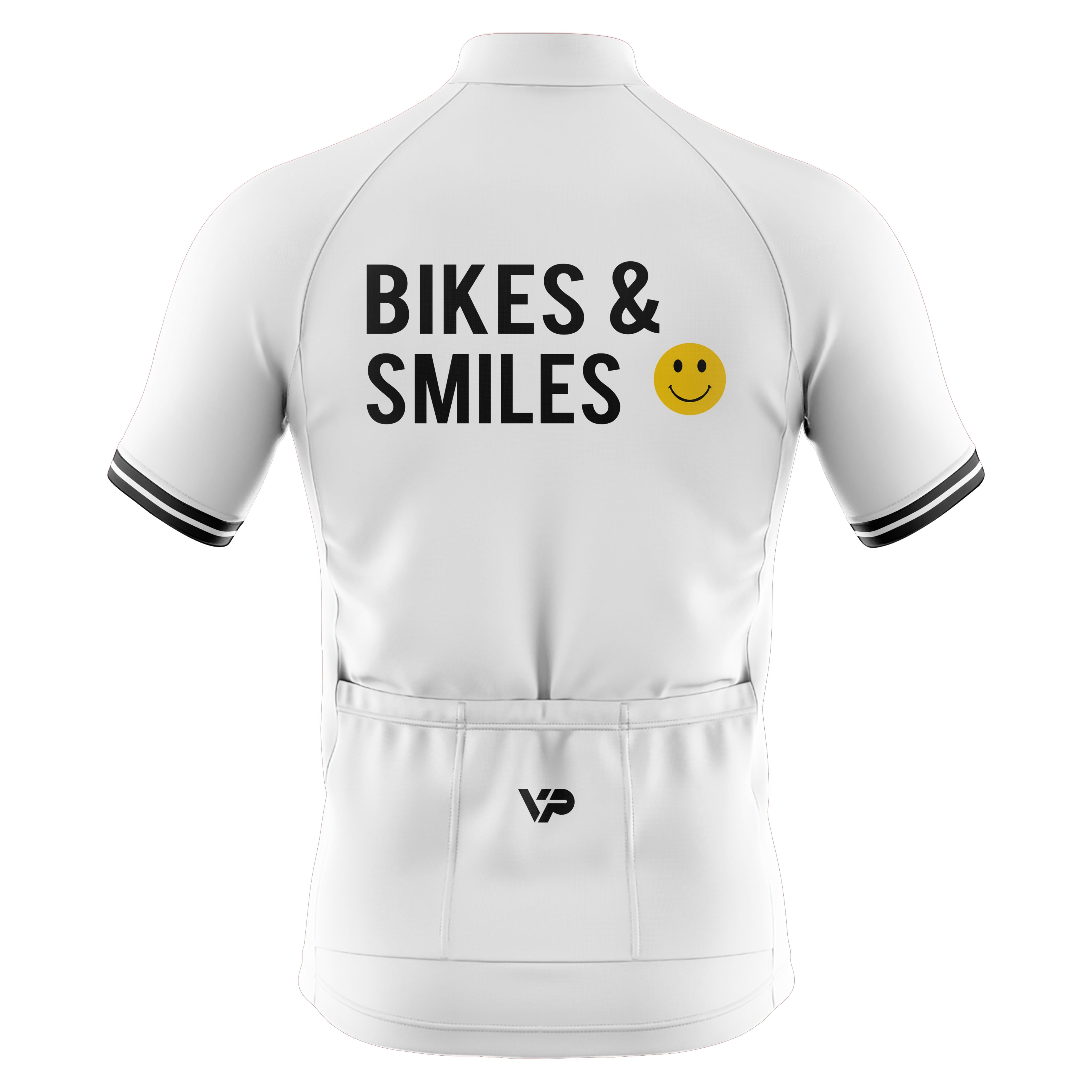 Schwarzes Radsporttrikot VP1