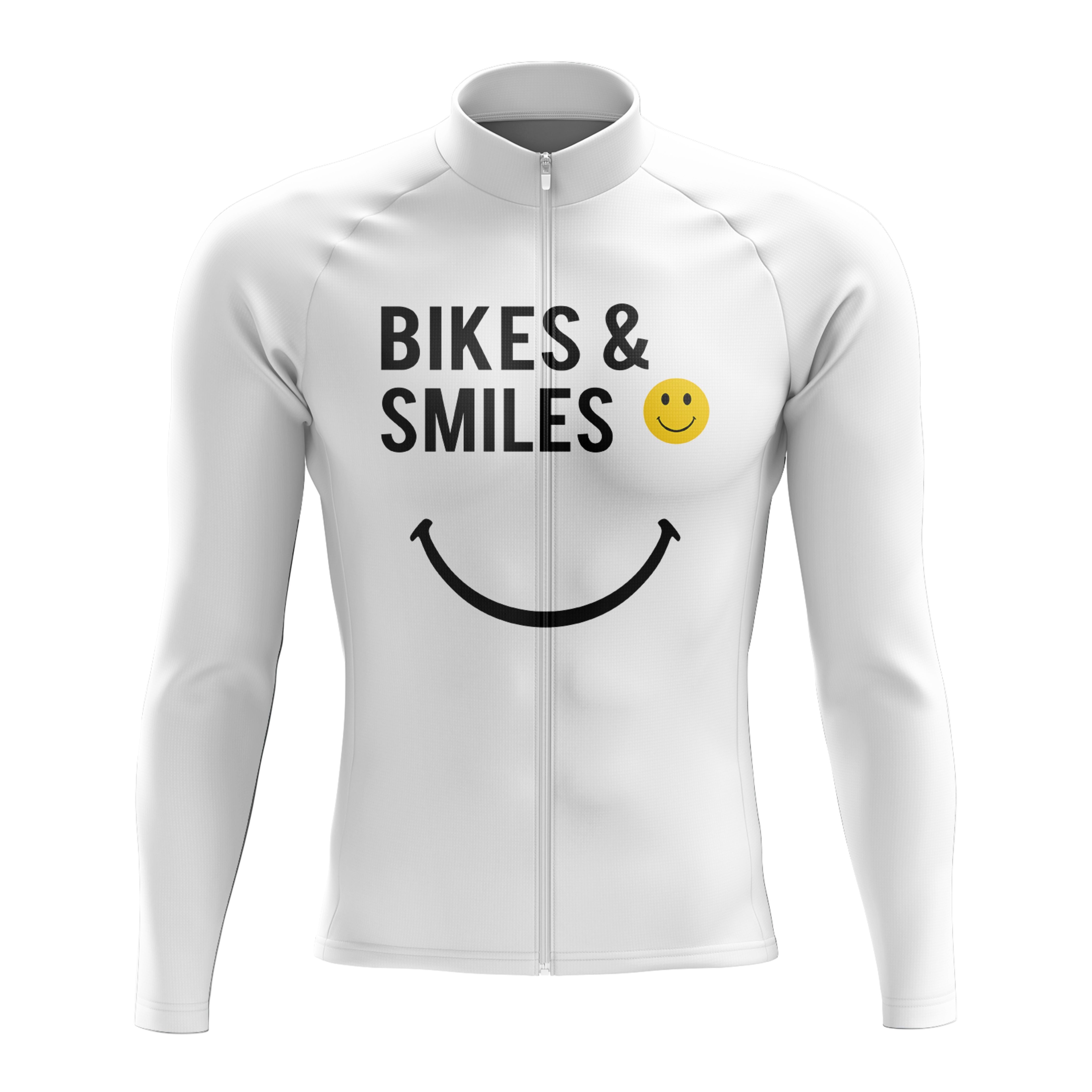 Rides & Smiles Long Sleeve Cycling Jersey