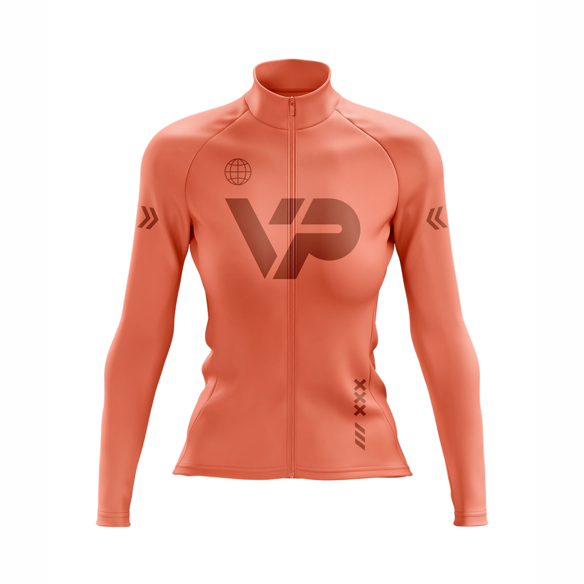 Women's Coral VP Long Sleeve Cycling Jersey