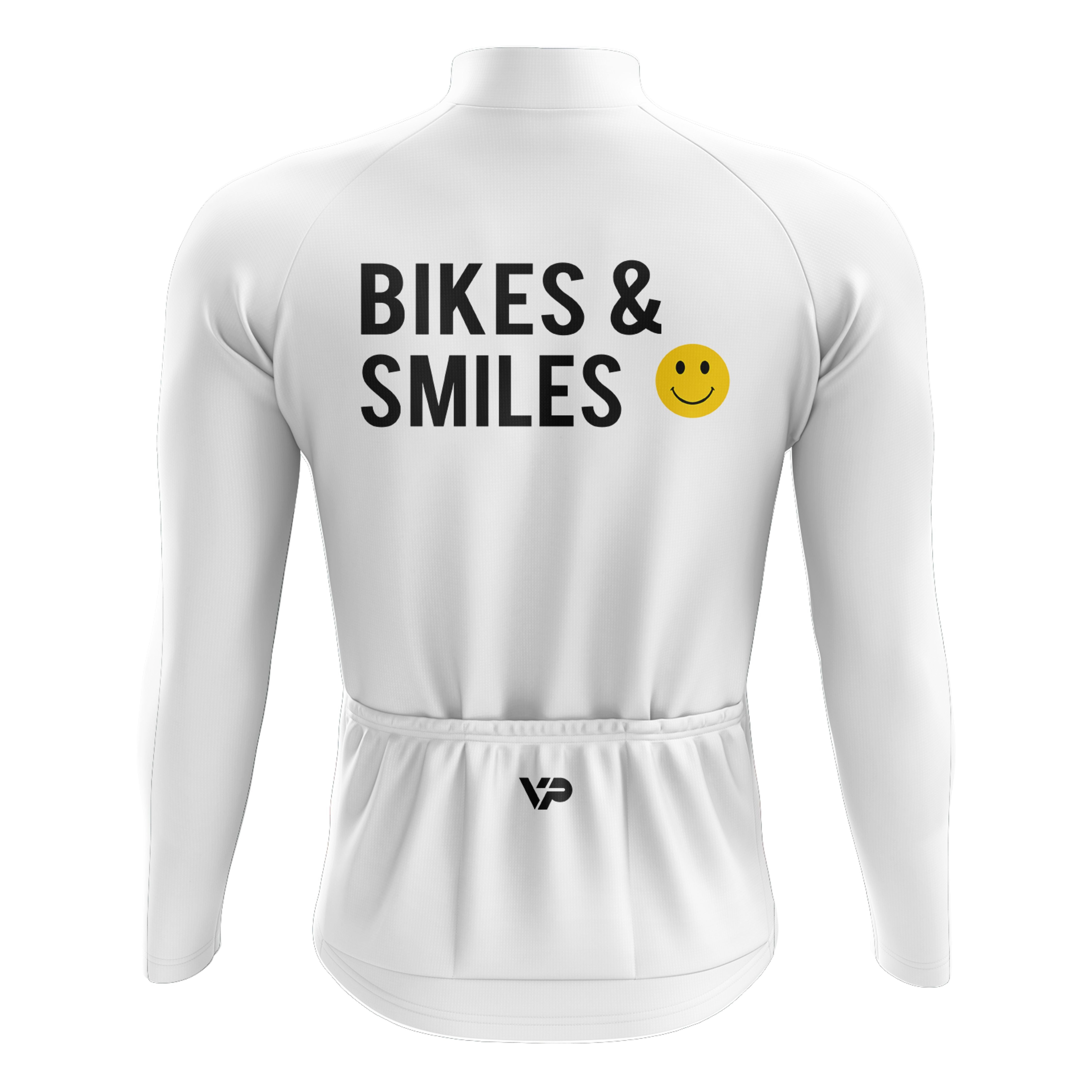 Rides & Smiles Long Sleeve Cycling Jersey