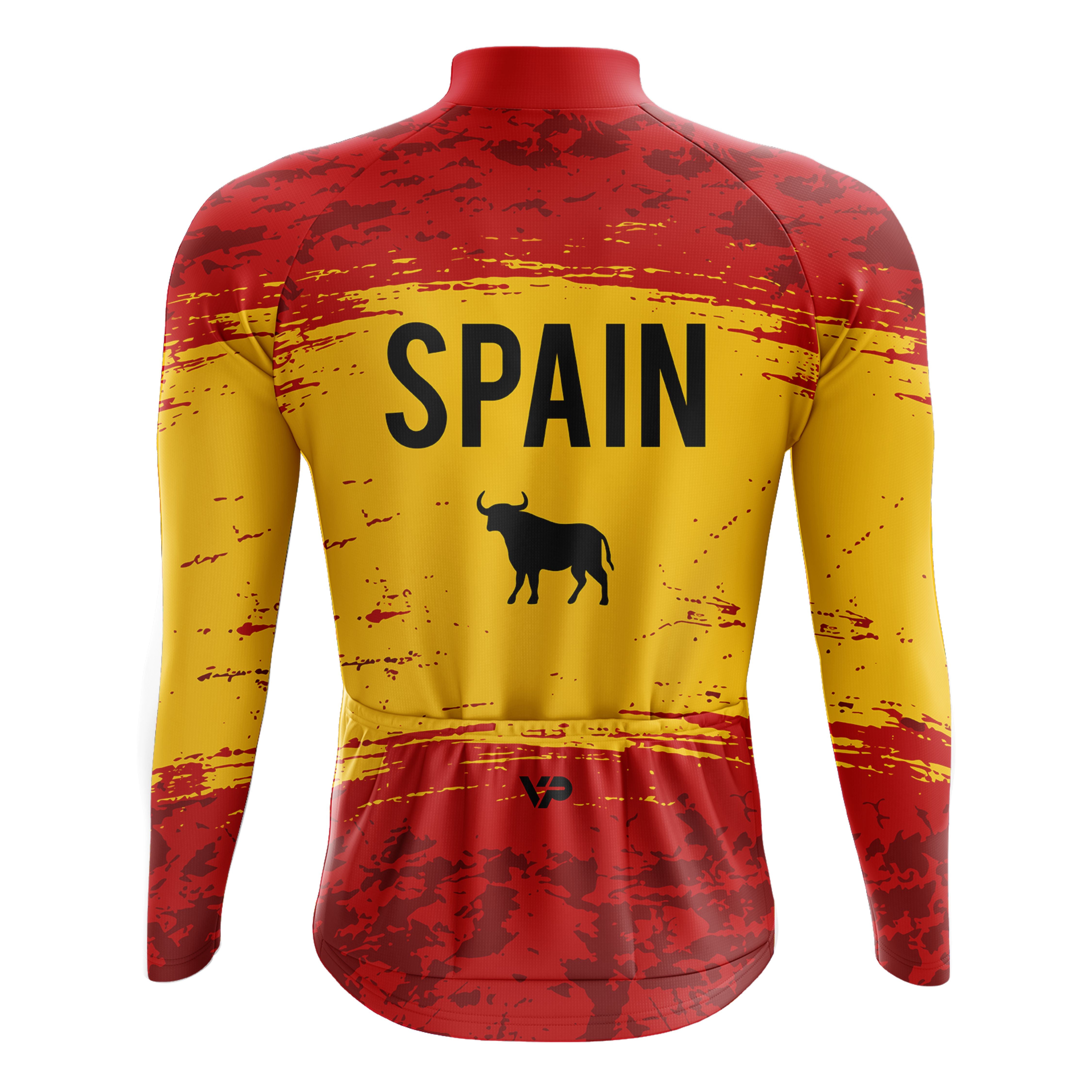 Spain Long Sleeve Cycling Jersey