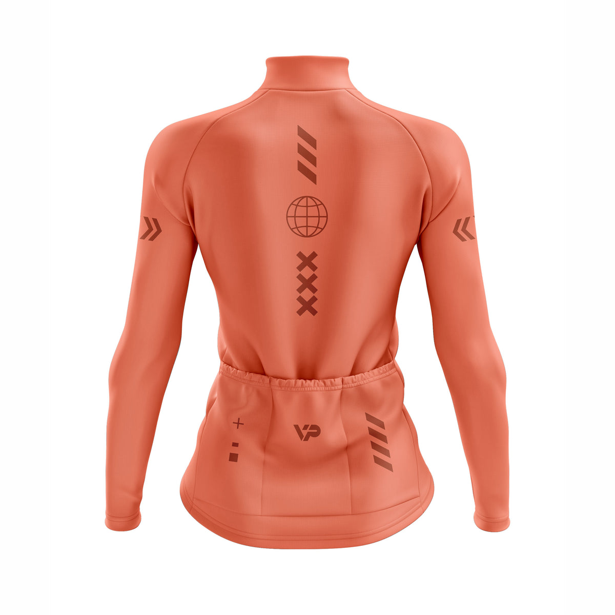 Women's Coral VP Long Sleeve Cycling Jersey