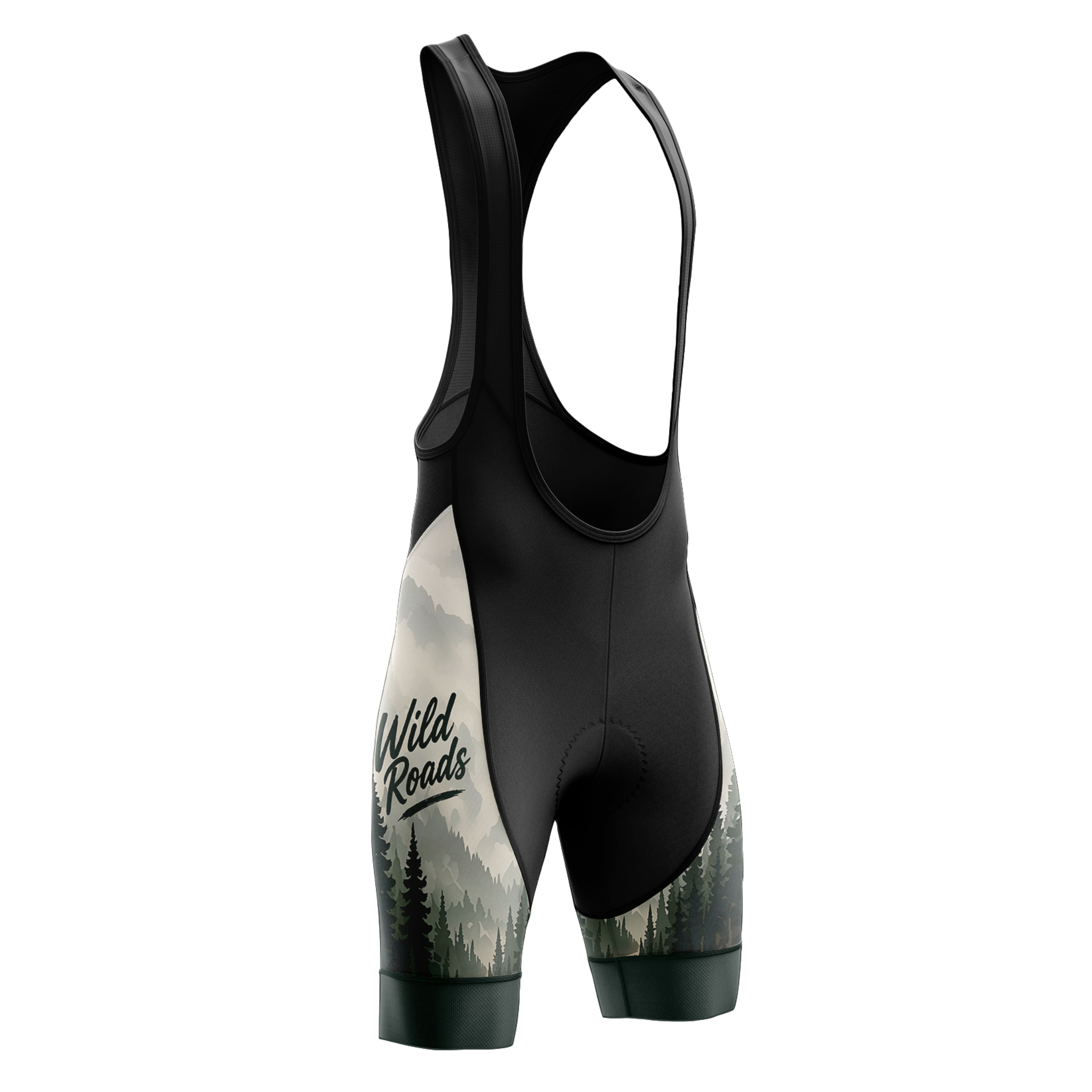Black Cycling Bib Shorts VP1