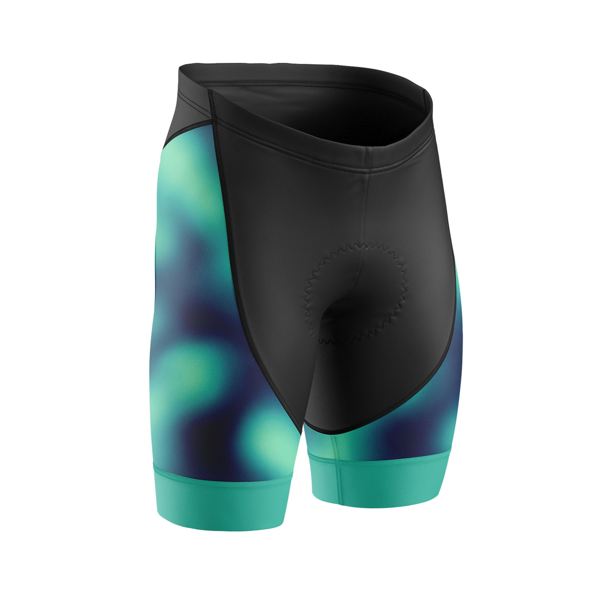 Women's Teal Gradient Cycling Kit
