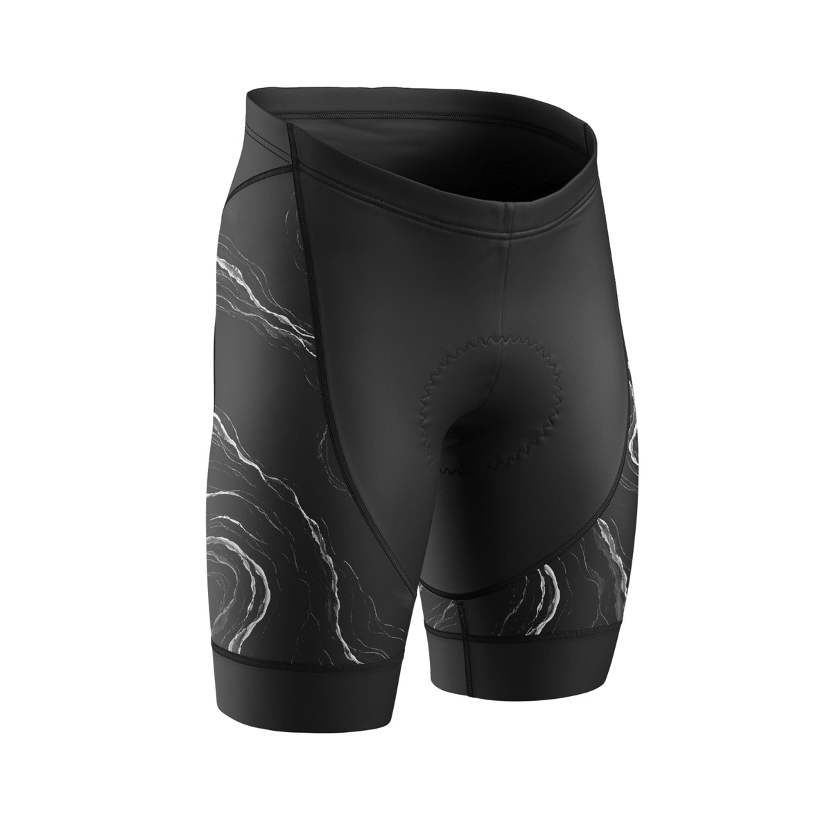 Women's Black Waves Cycling Kit