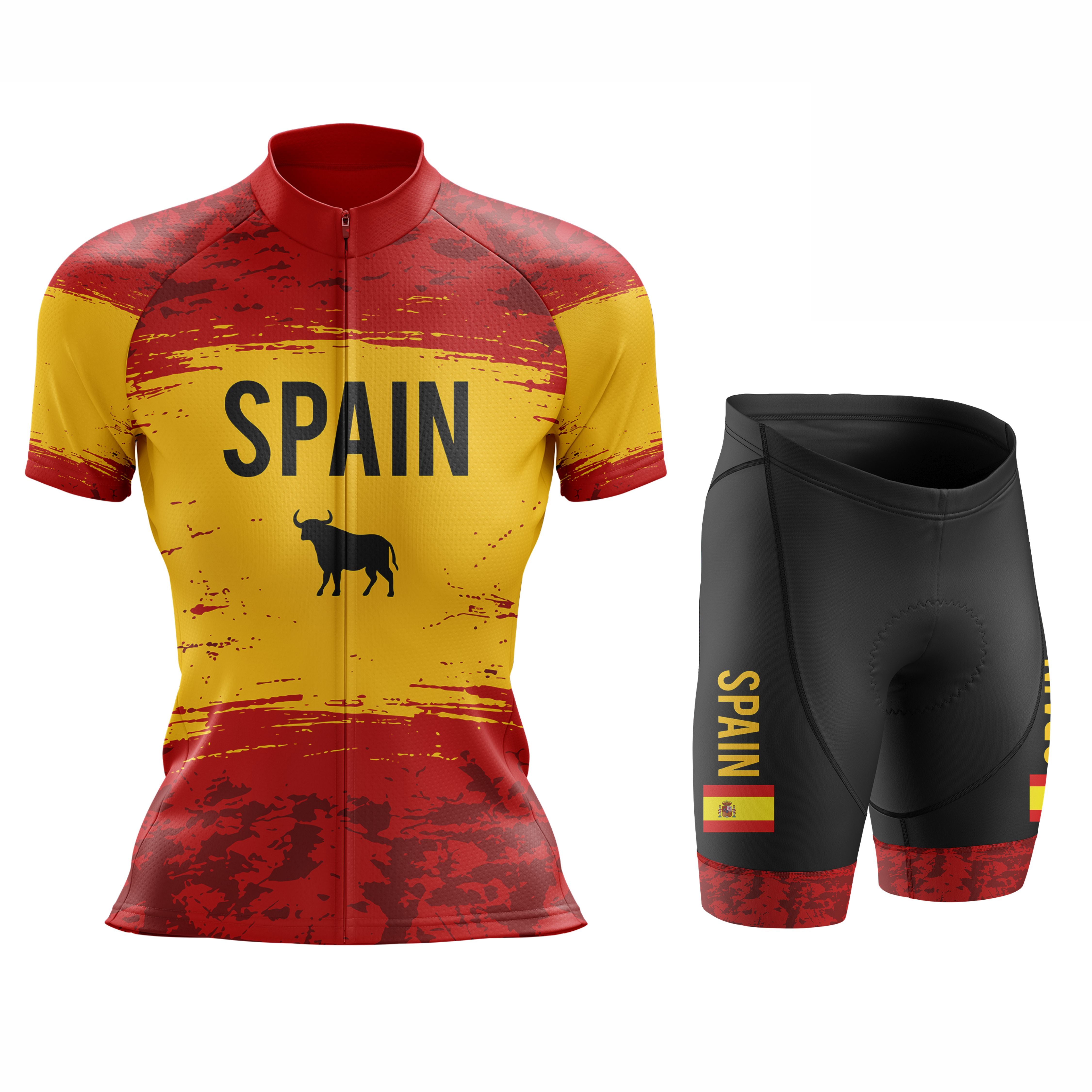Women's Spain Cycling Kit