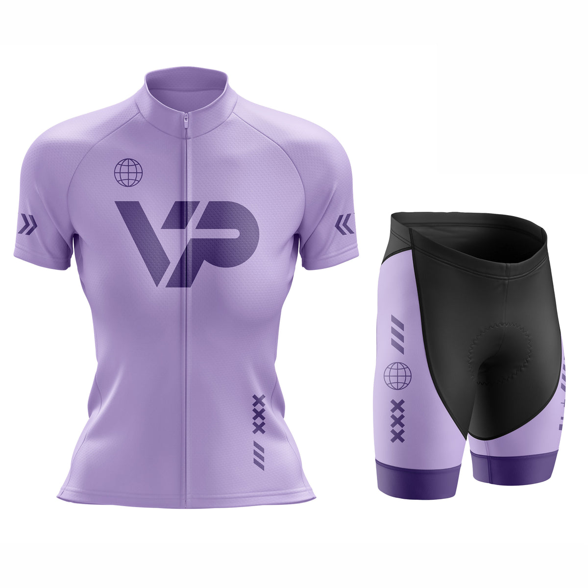 Women's Lavender Cycling Kit