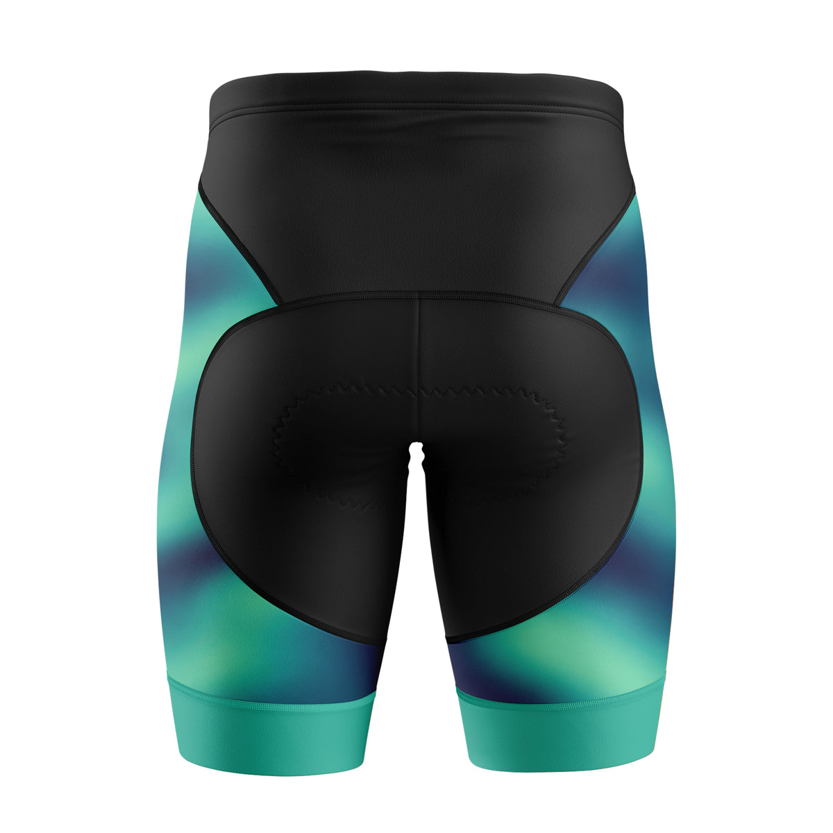 Women's Teal Gradient Cycling Kit