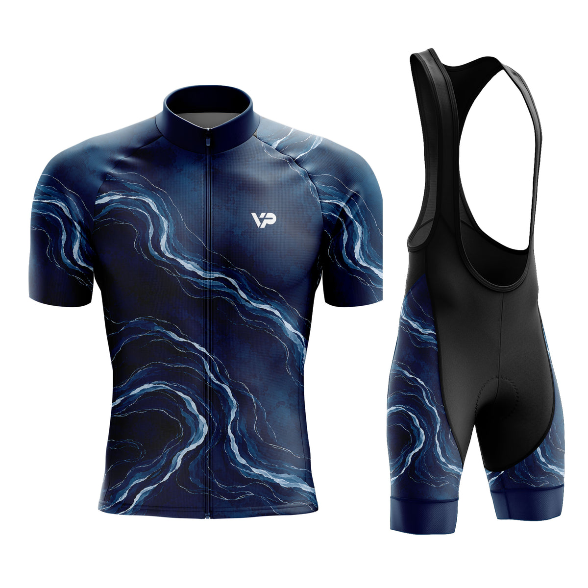 Blue Waves Cycling Kit