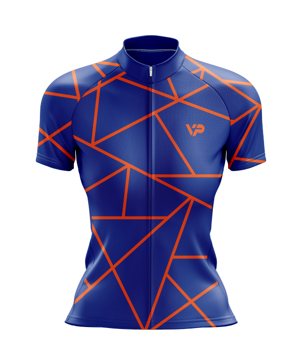 Women's Blue Cycling Kit