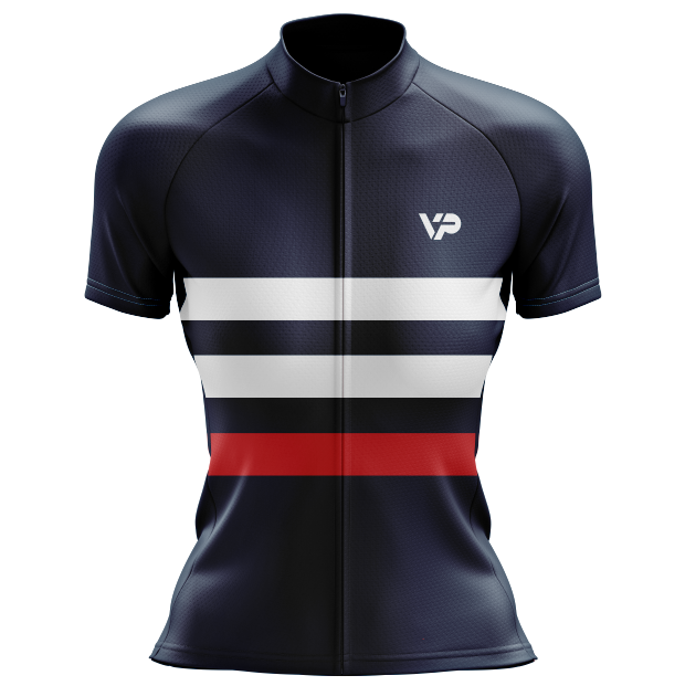 Women's Blue Lines Cycling Kit