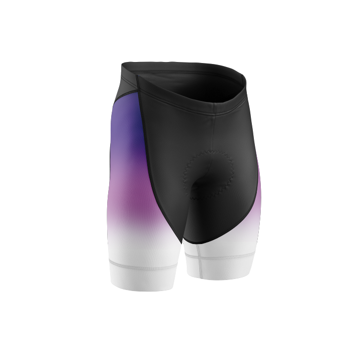 Women's Purple Gradient Cycling Kit