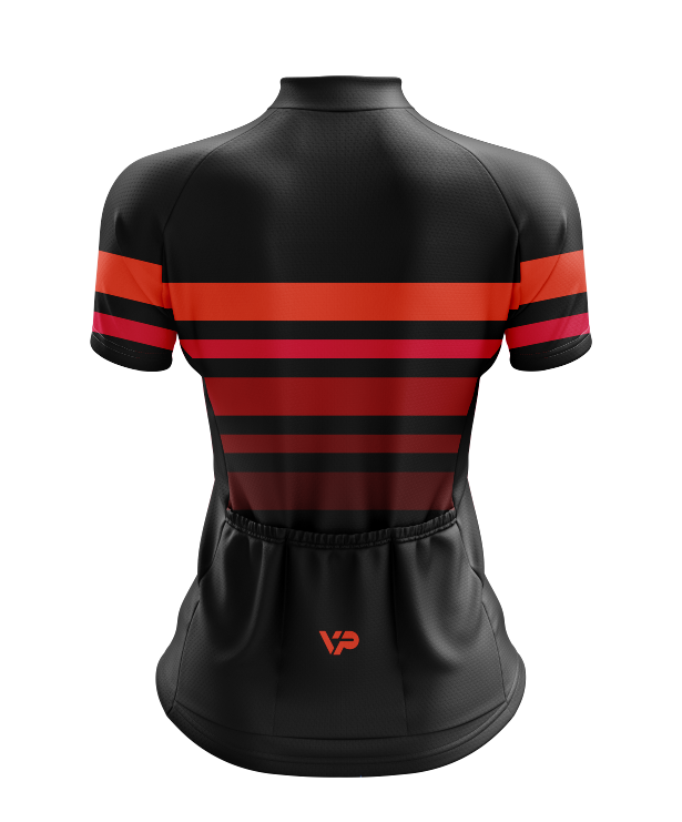Women's Red Lines Cycling Kit