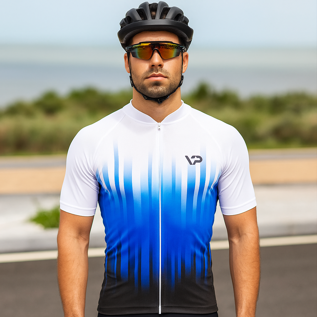 Blue Cycling Jersey VP3