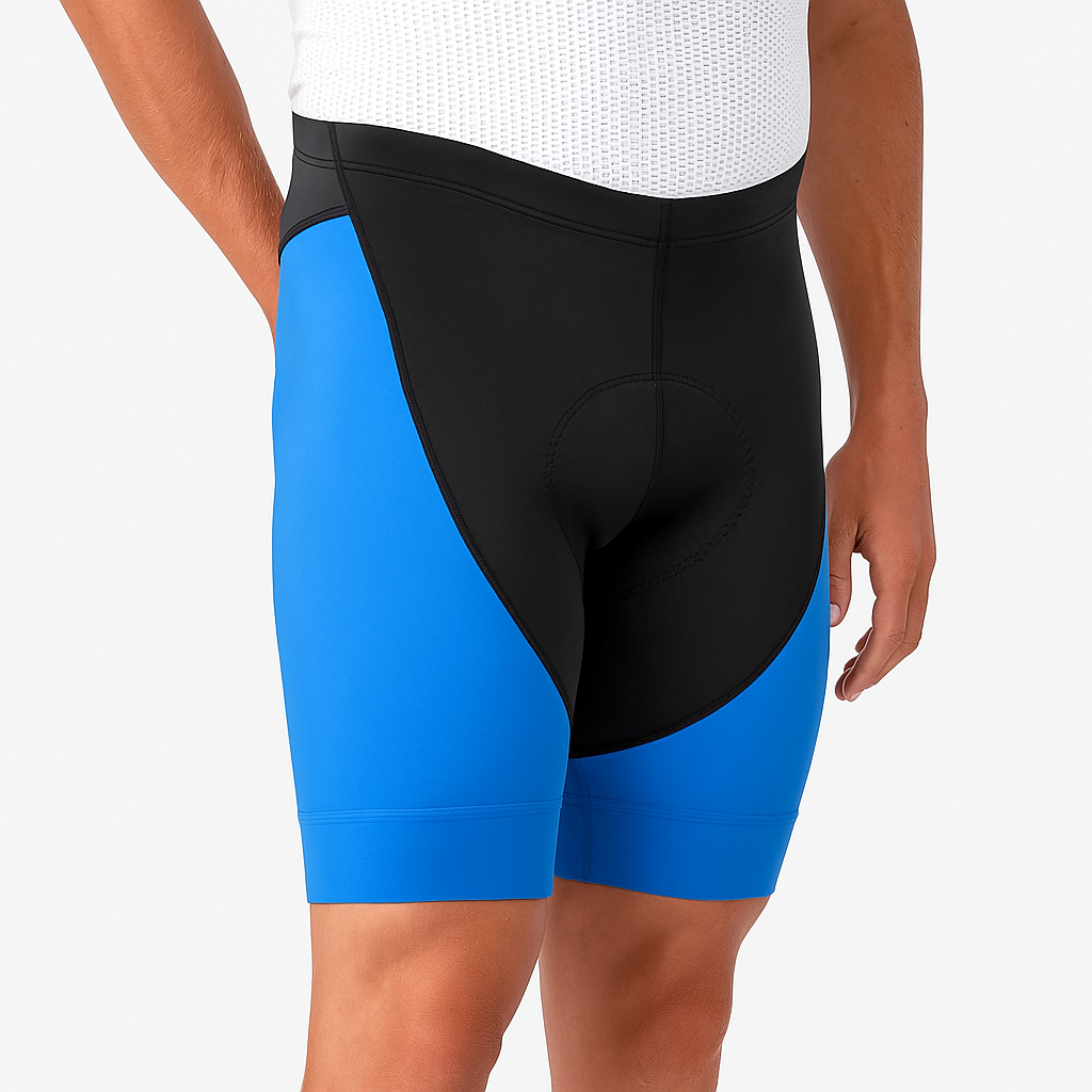 Blue Gel Padded Cycling Shorts