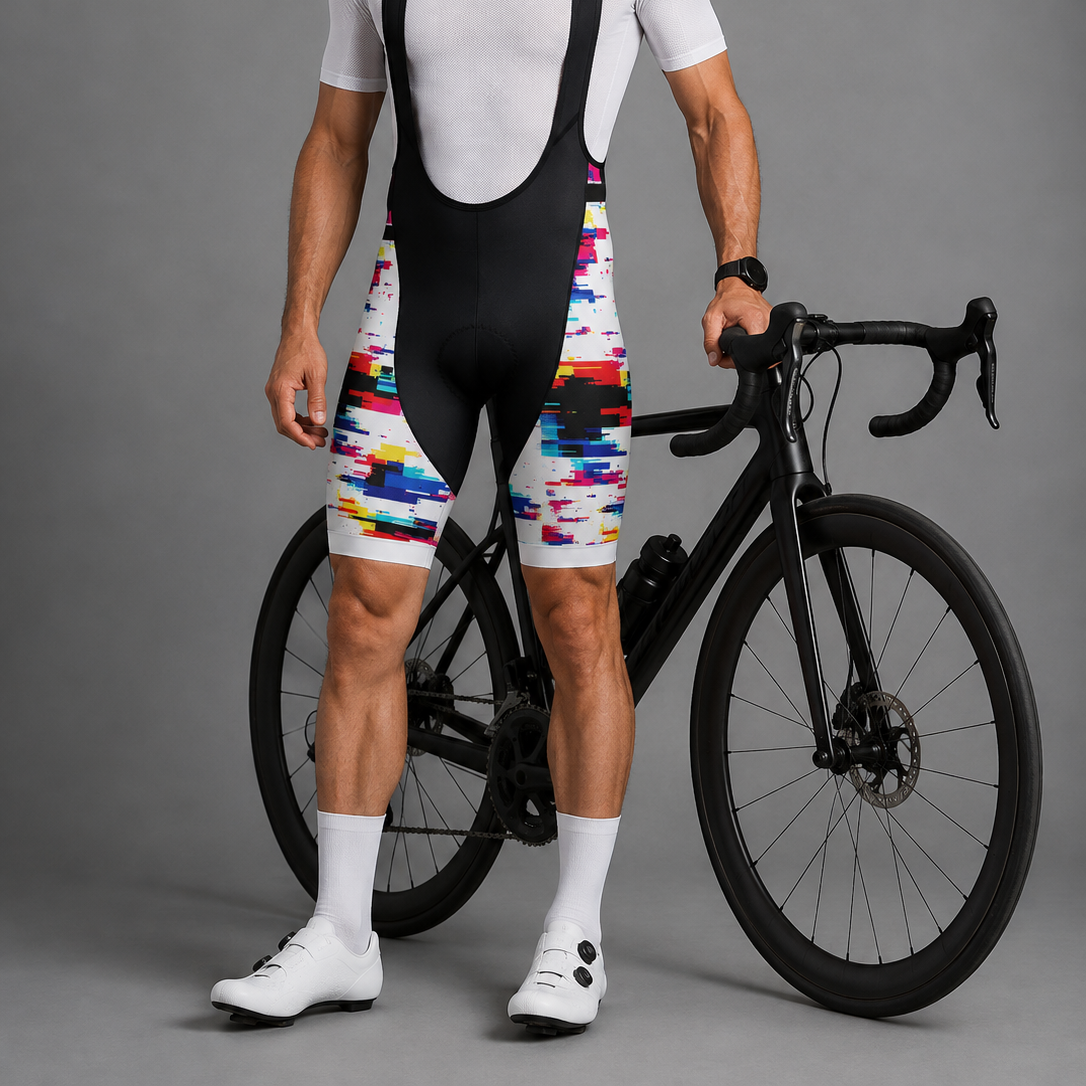 Black Cycling Bib Shorts VP1