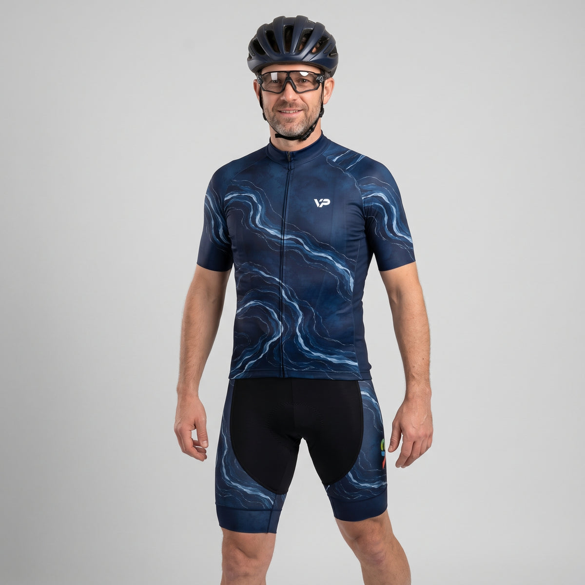 Blue Waves Cycling Kit