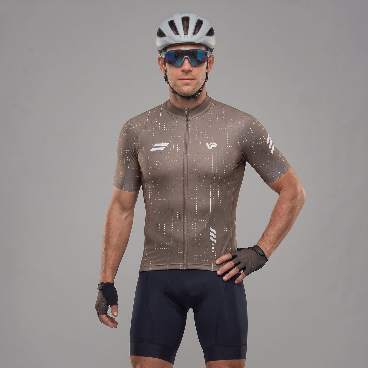 Mocha Brown Cycling Kit