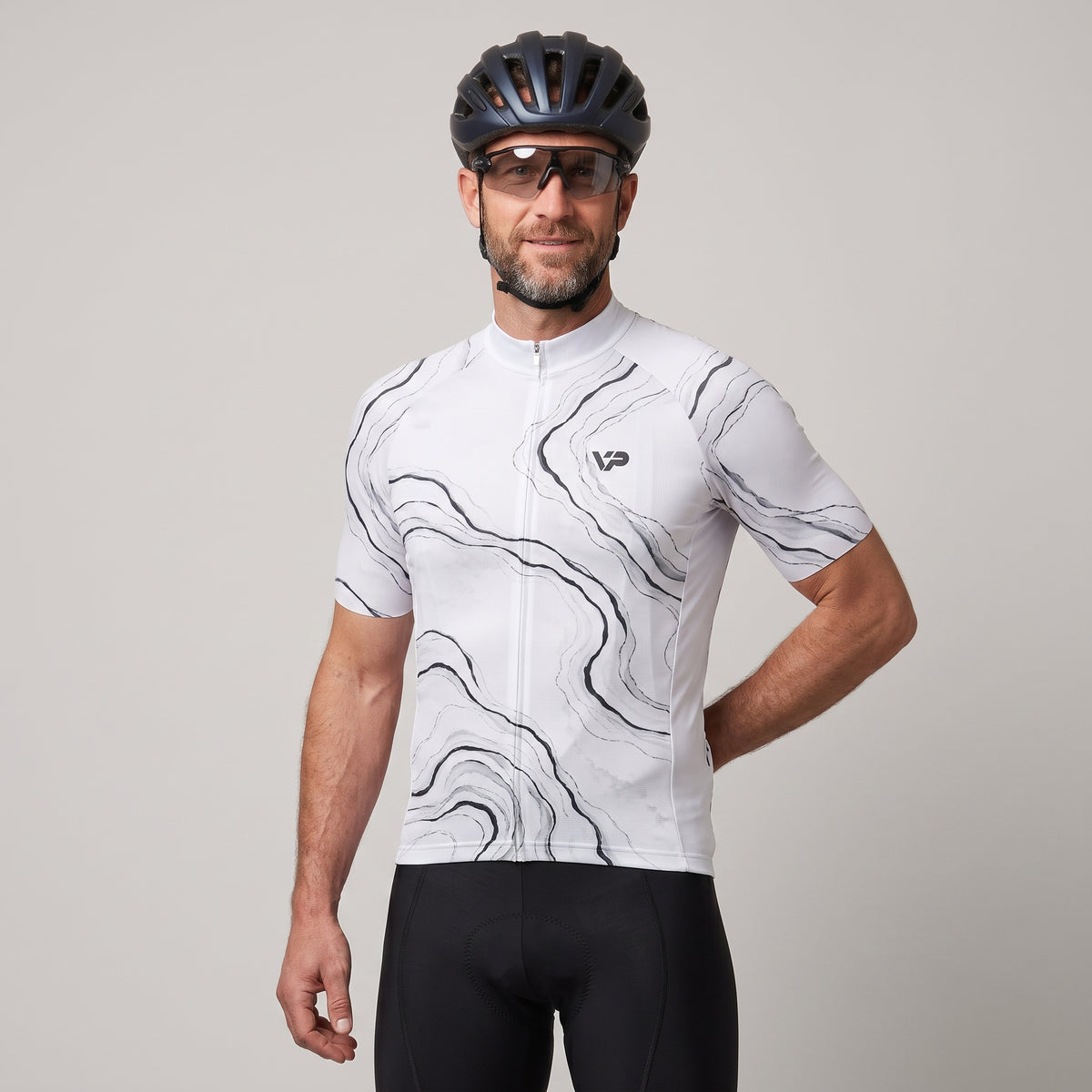 White Waves Cycling Jersey