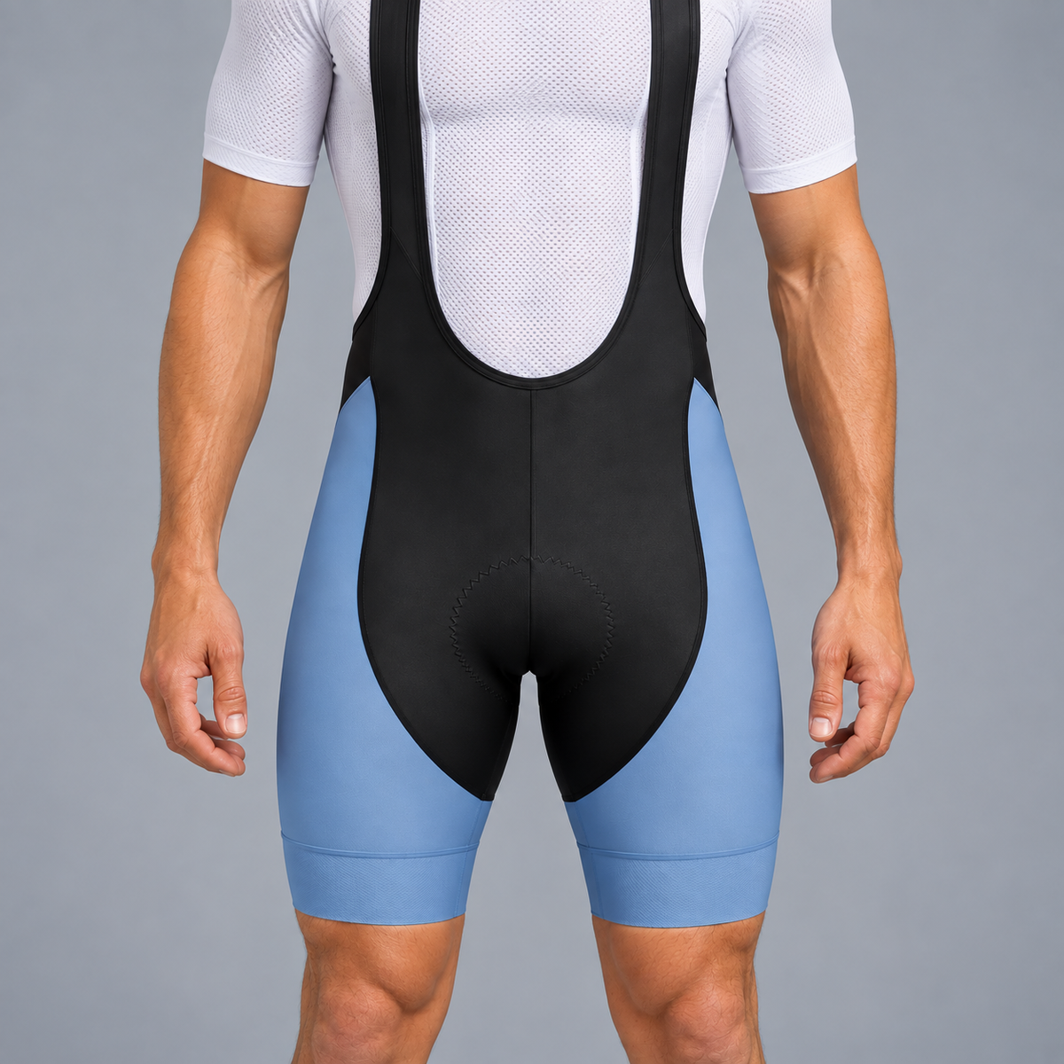 Light Blue Bib Shorts