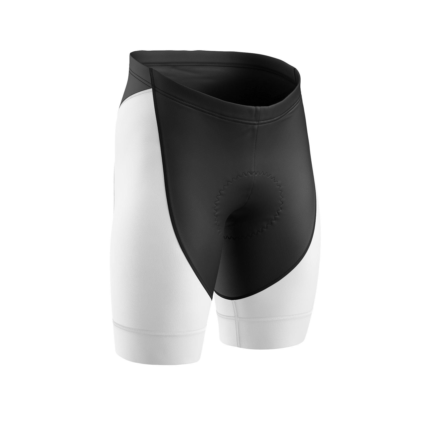 White Gel Padded Cycling Shorts
