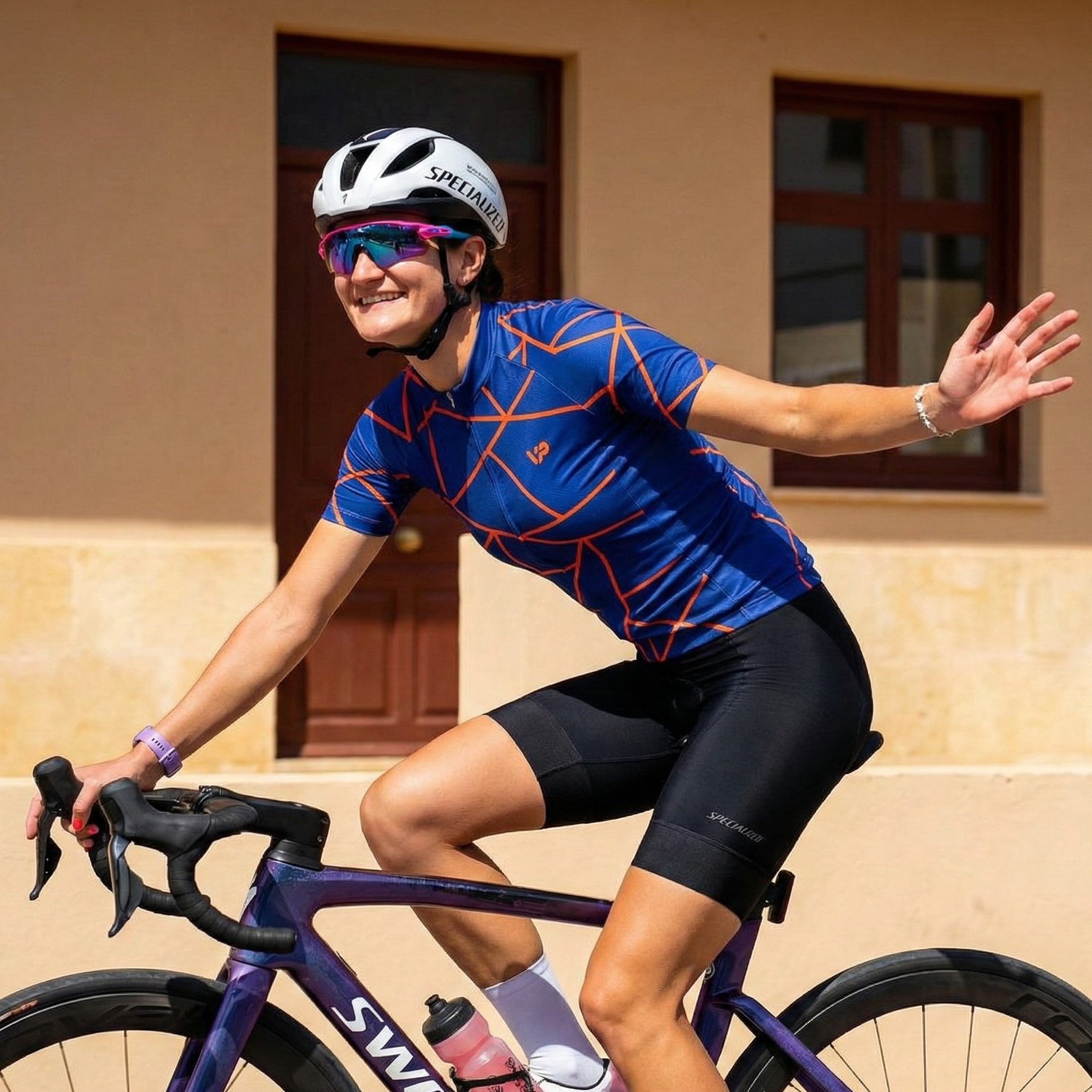 Women's Blue Cycling Kit