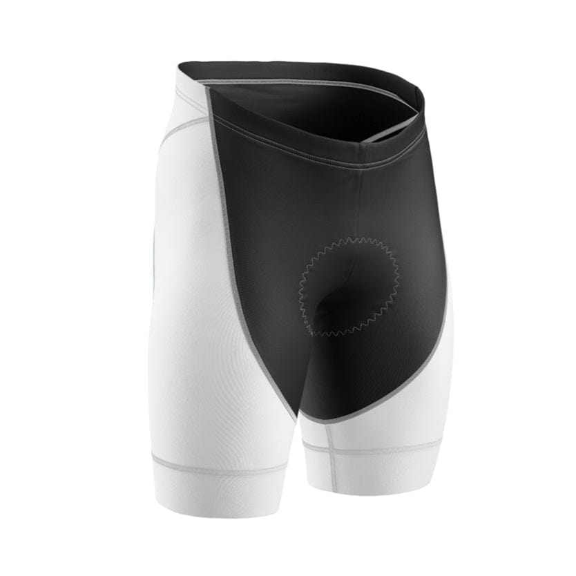Women's White Cycling Shorts