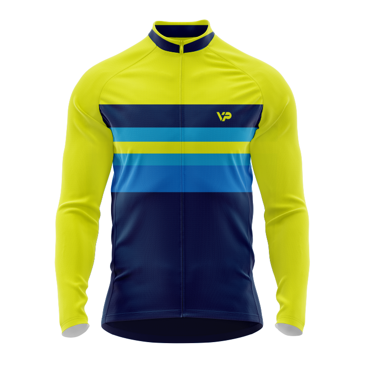 mens long sleeve cycling top