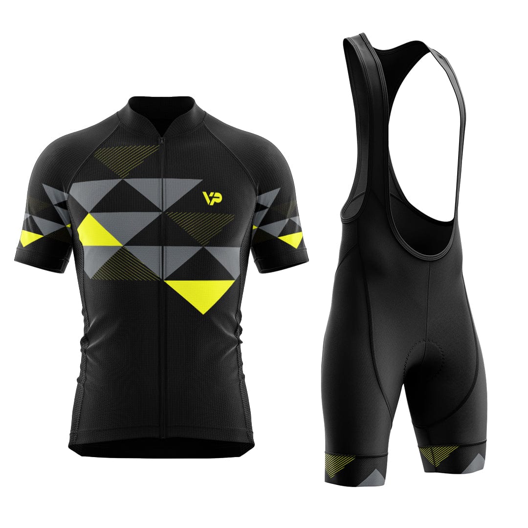 Victory Peak Best Mens Black Cycling Kit VP1