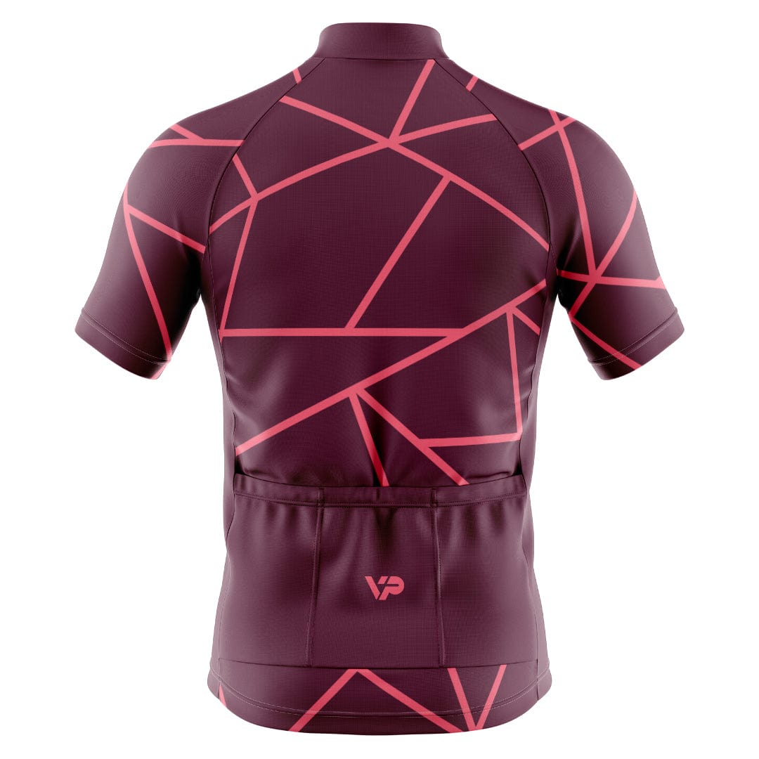 Victory Peak Best Mens Burgundy Cycling Kit VP6