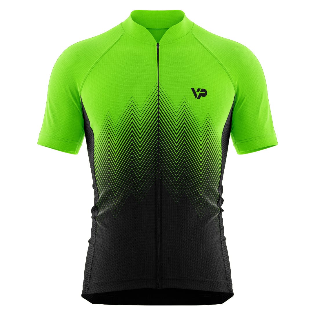 Green Cycling Jersey VP11 Victory Peak Cycling