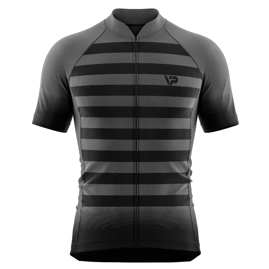 Victory Peak Best Mens Grey Stripes Cycling Kit