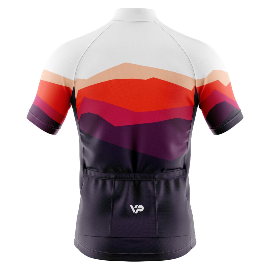 Victory Peak Best Mens Mountains Cycling Kit - Burgundy