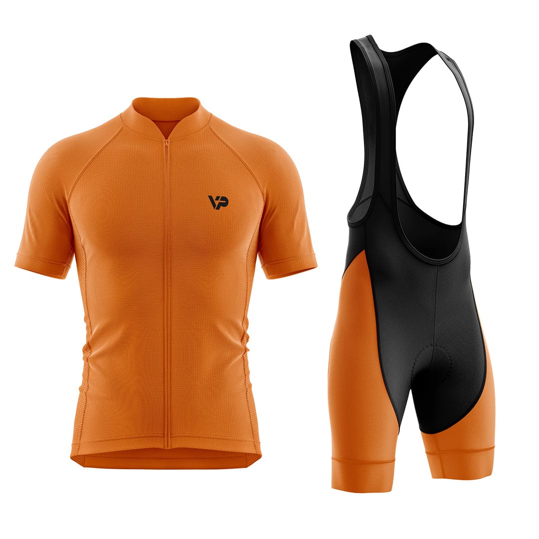 Orange Cycling Kit Victory Peak Cycling