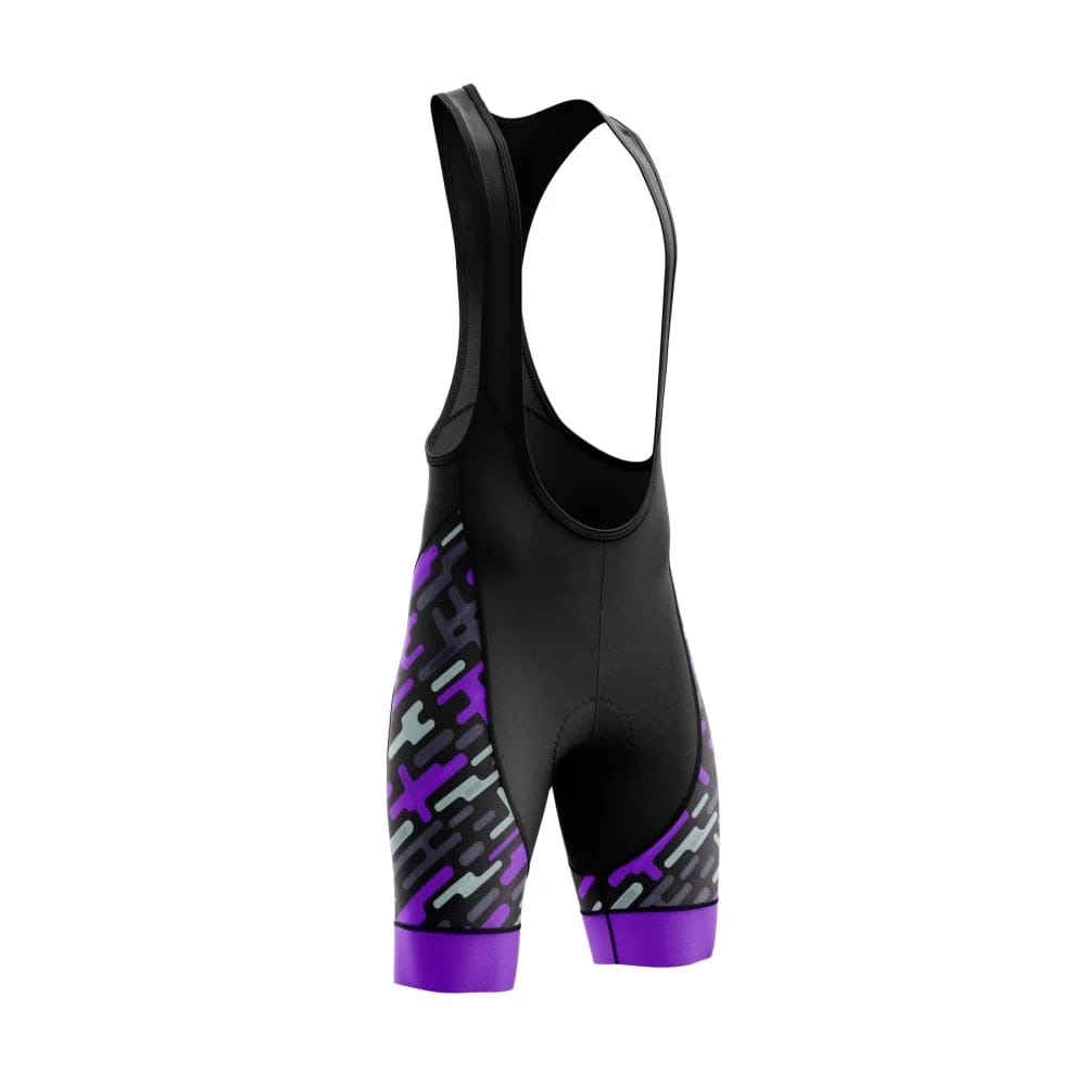 Victory Peak Best Mens Purple Pattern Cycling Kit