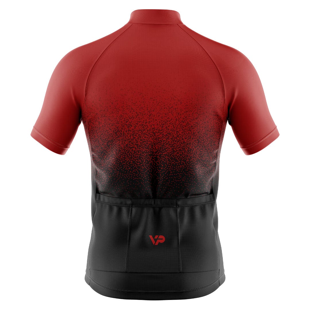 Victory Peak Best Mens Red Gradient Cycling Kit