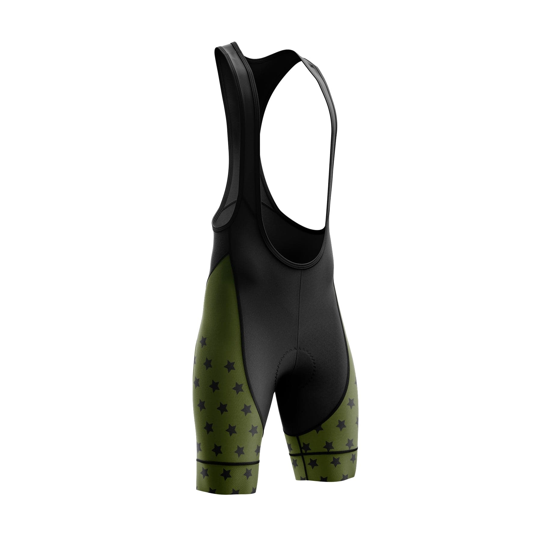 Stars Cycling Bib Shorts VP16 - Khaki Victory Peak Cycling