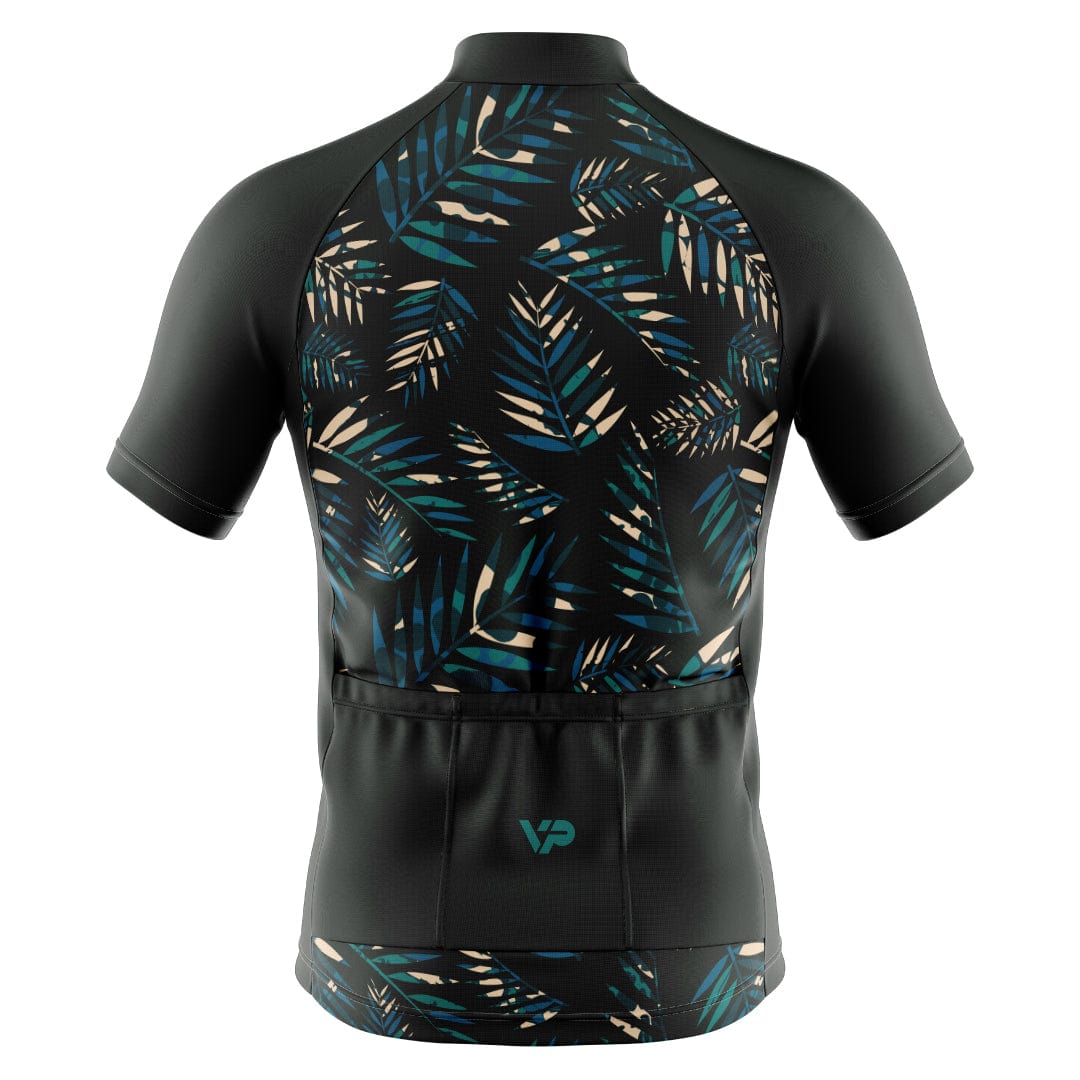 Victory Peak Best Mens Tropical Leaves Cycling Kit