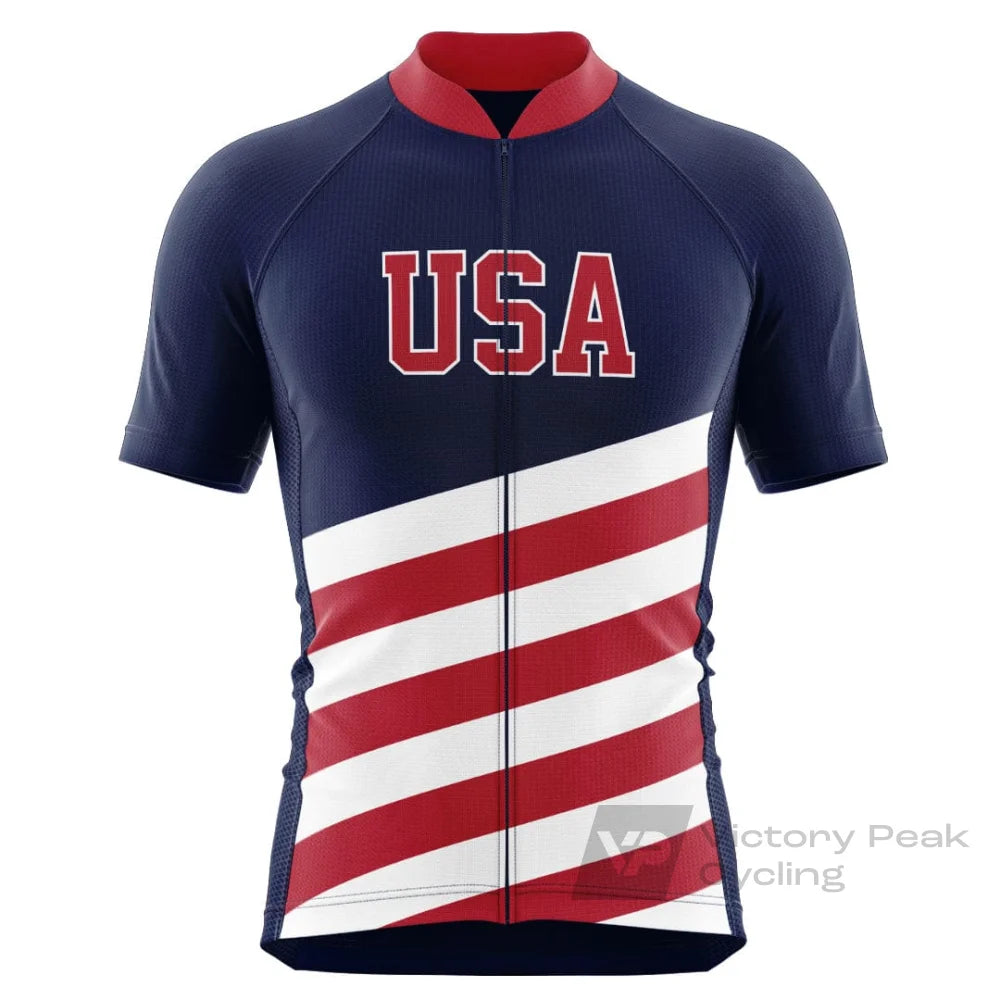 Victory Peak Best Mens USA Cycling Jersey