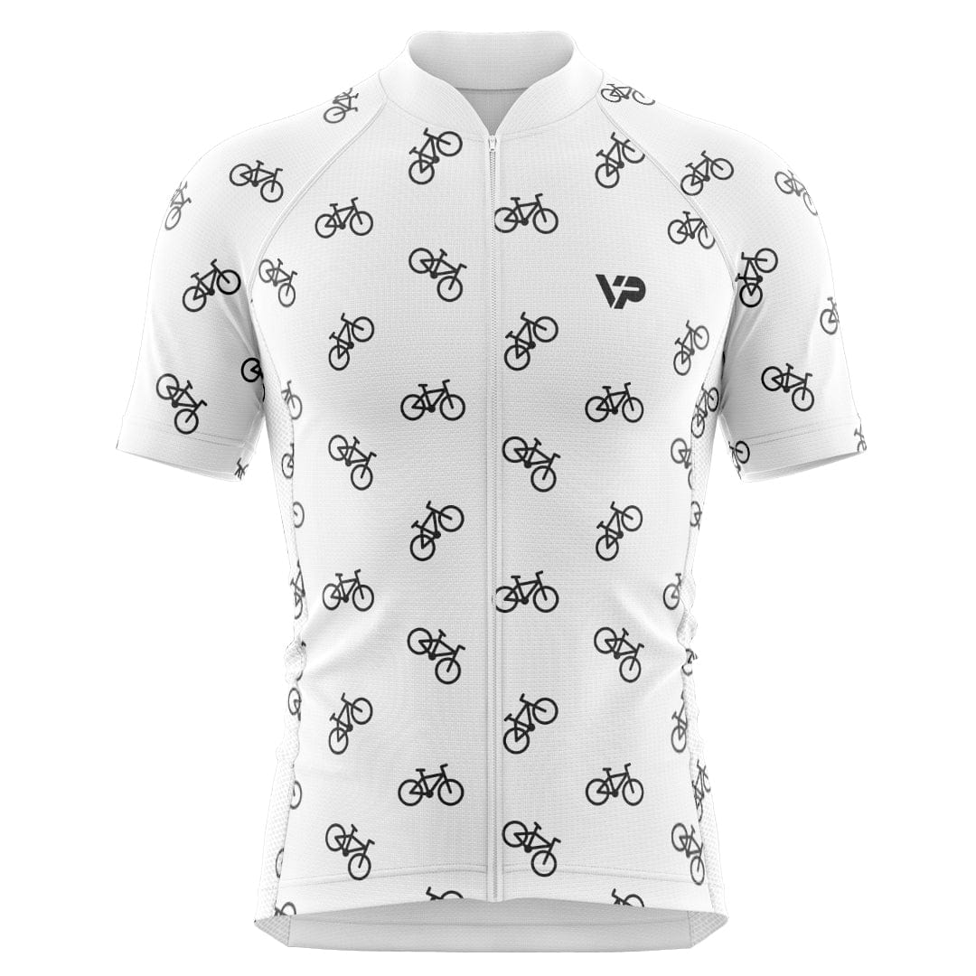 Victory Peak Best Mens White Cycling Kit V8