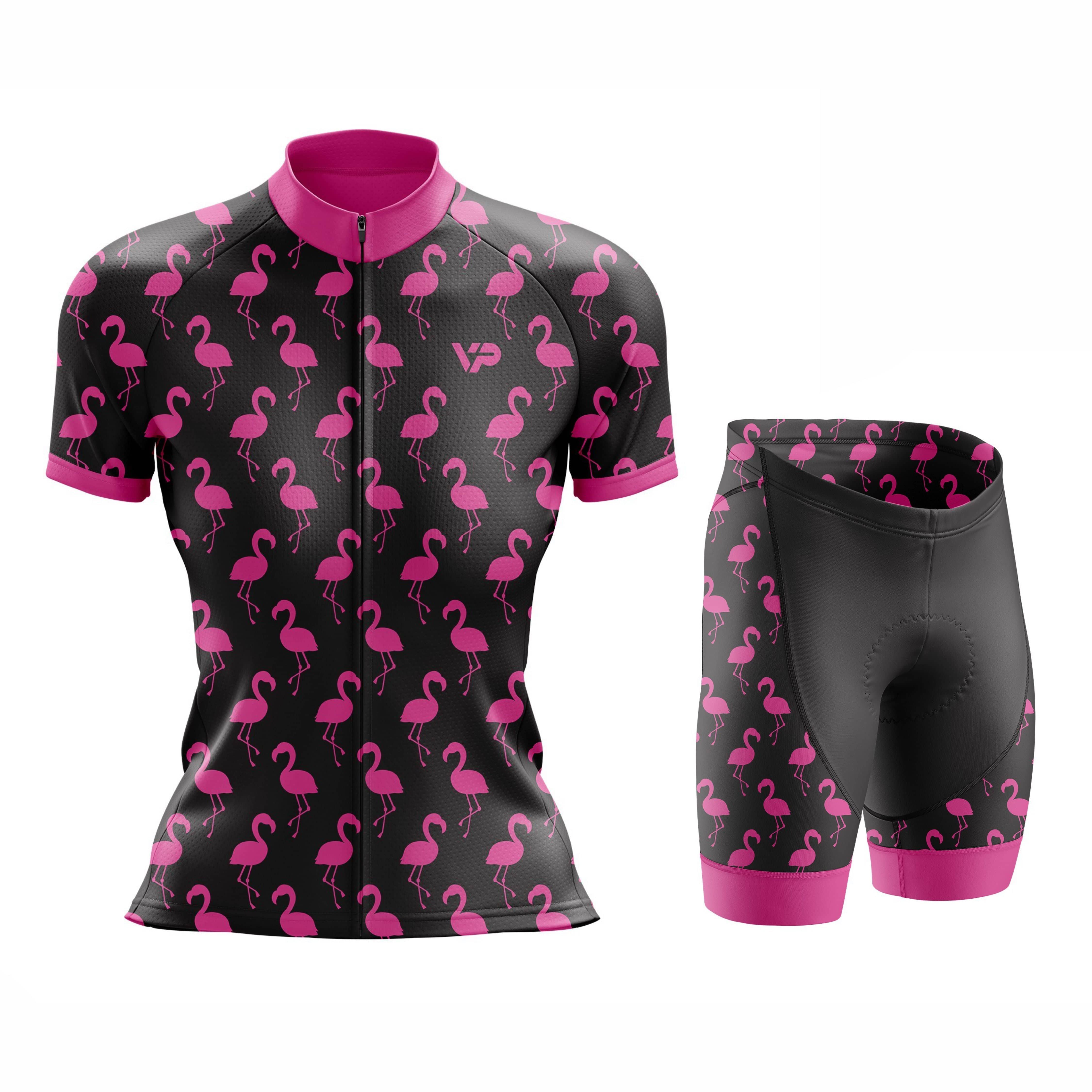 Victory Peak Best Mens Women's Flamingo Cycling Kit
