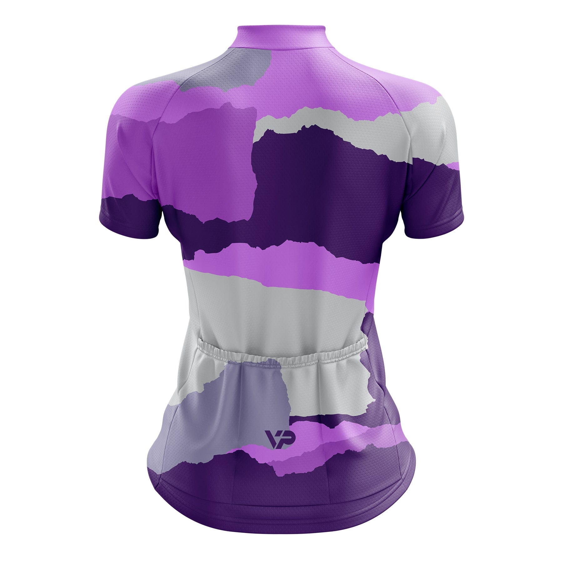 Victory Peak Best Mens Women's Purple Cycling Jersey W2