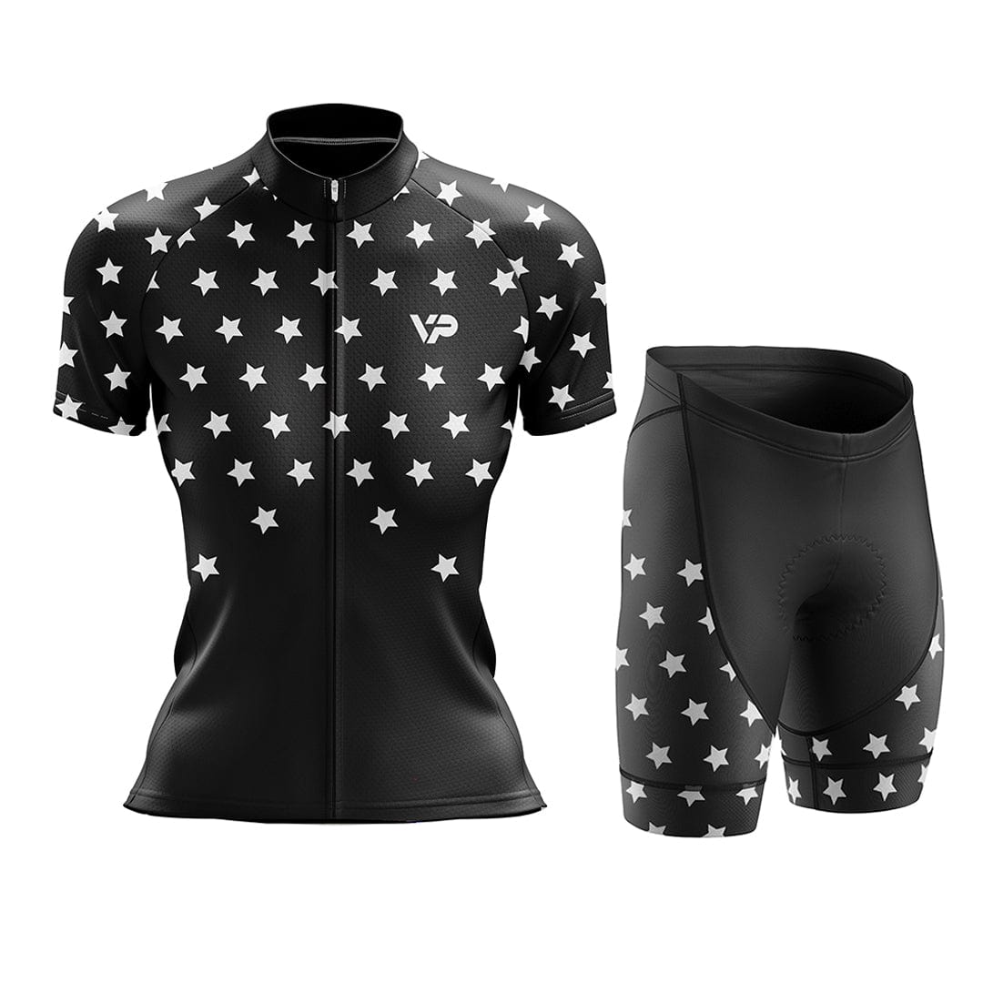 Victory Peak Best Mens Women's Stars Cycling Kit