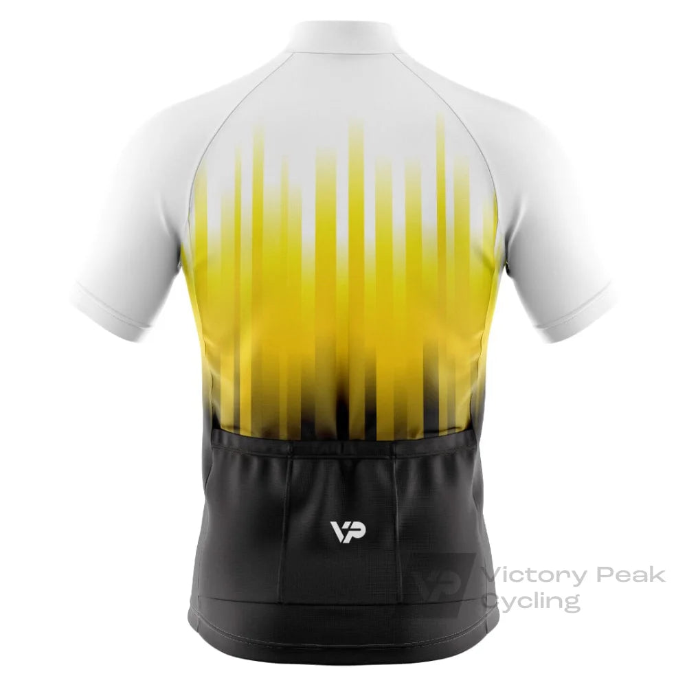 Victory Peak Best Mens Yellow Cycling Jersey VP3