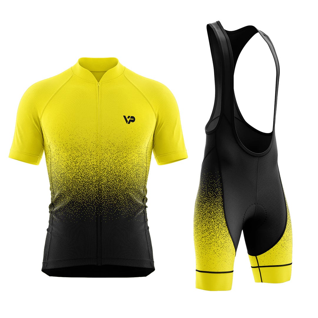 Yellow Gradient Cycling Kit Victory Peak Cycling